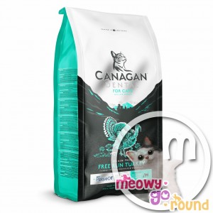 CANAGAN - 無穀物火雞健齒配方(貓用) 4kg