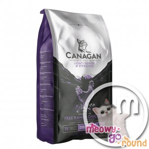 CANAGAN - 無穀物老貓配方(減肥/老貓用) 4KG