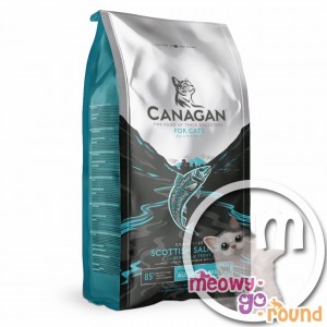 CANAGAN - 無穀物蘇格蘭三文魚配方(貓用)乾糧 4KG