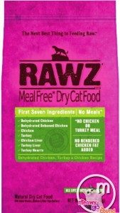 RAWZ 全貓乾糧 脱水雞肉、火雞肉及雞肉配方（3.5 & 7.8LB）