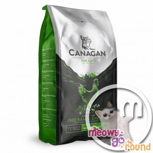 CANAGAN - 無穀物走地雞配方 (貓用) 乾糧 4KG